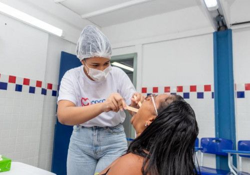 Sesau leva ações de saúde bucal para mais uma edição do Projeto Corações da Paz