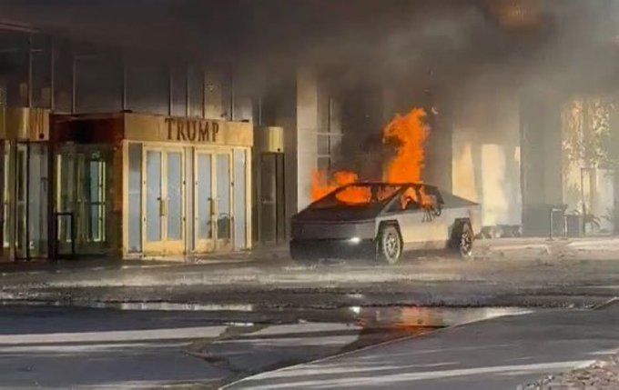 Explosão de Tesla em hotel de Trump em Las Vegas deixa 1 morto e 7 feridos