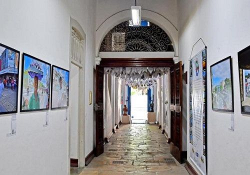 Mostra fotográfica sobre o Centro inaugura espaço de exposição na Biblioteca Pública Estadual