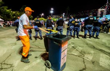 Ações de limpeza urbana garantem conforto ao público no São João Massayó