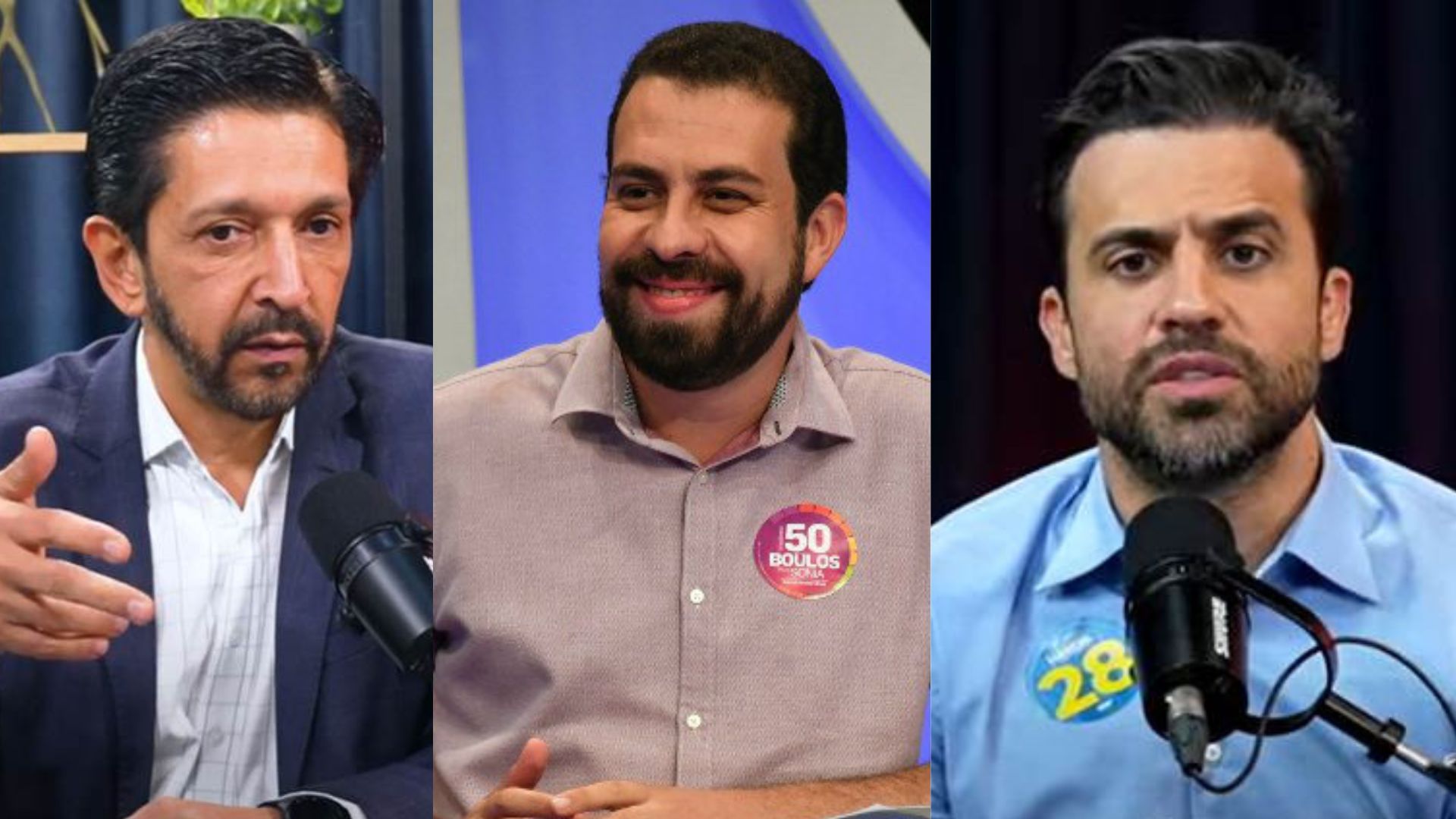 Boulos lidera em São Paulo em empate técnico com Marçal e Nunes, diz Terra/Real Time Big Data