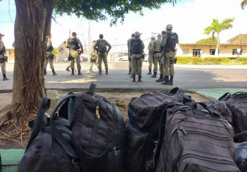 Segurança no Carnaval: Polícia Militar embarca segundo quantitativo de tropas