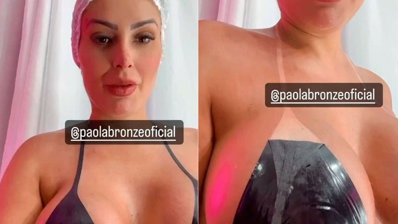 Andressa Urach mostra bronzeado antes de voltar à boate