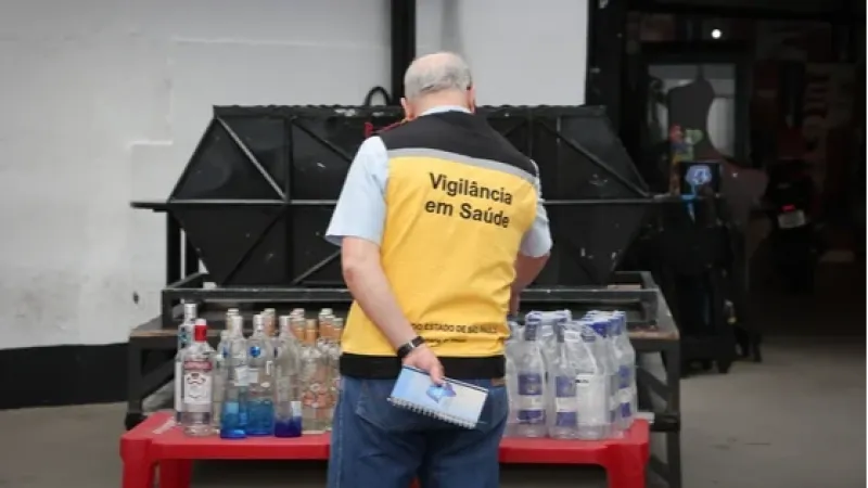 Ministério da Saúde confirma 225 registros de intoxicação por metanol no Brasil