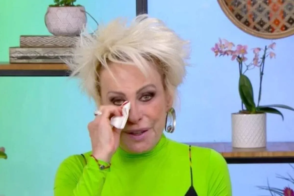 Ana Maria Braga chora ao receber convite inusitado durante o Mais Você