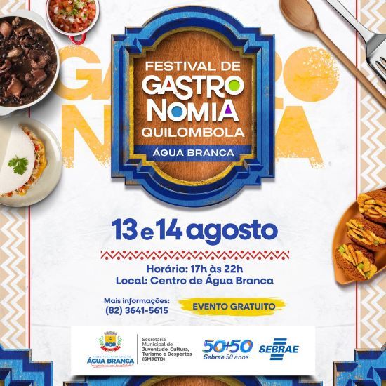 Festival de Gastronomia Quilombola vai divulgar as delícias da culinária afro-brasileira