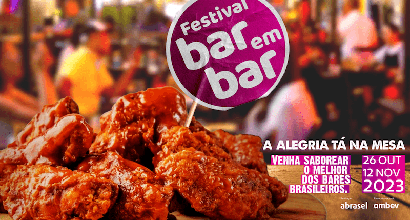Festival Bar em Bar tem petiscos a partir de R$ 25