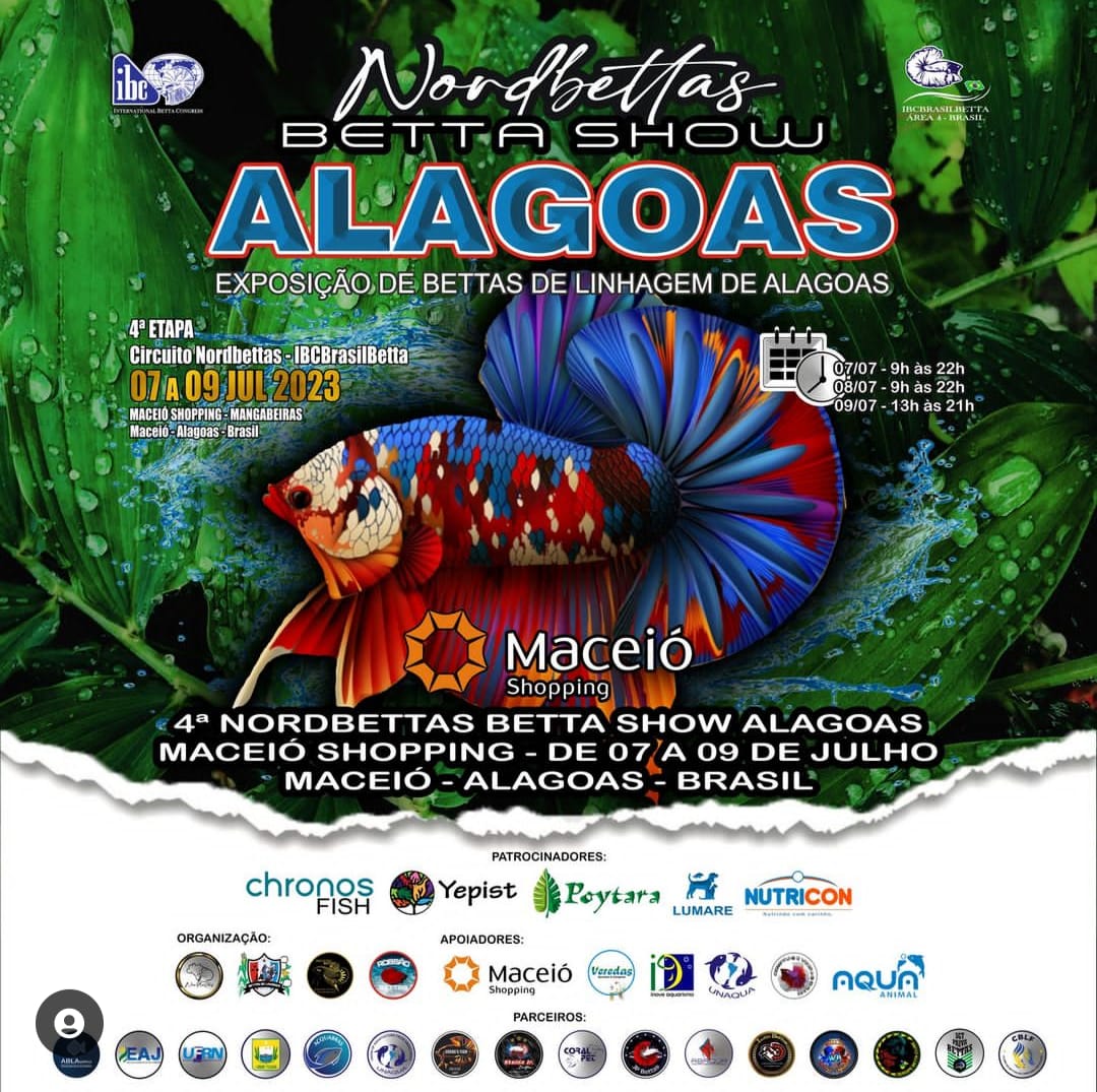 "Maceió recebe neste final de semana o “Nordbettas Betta Show Alagoas”"