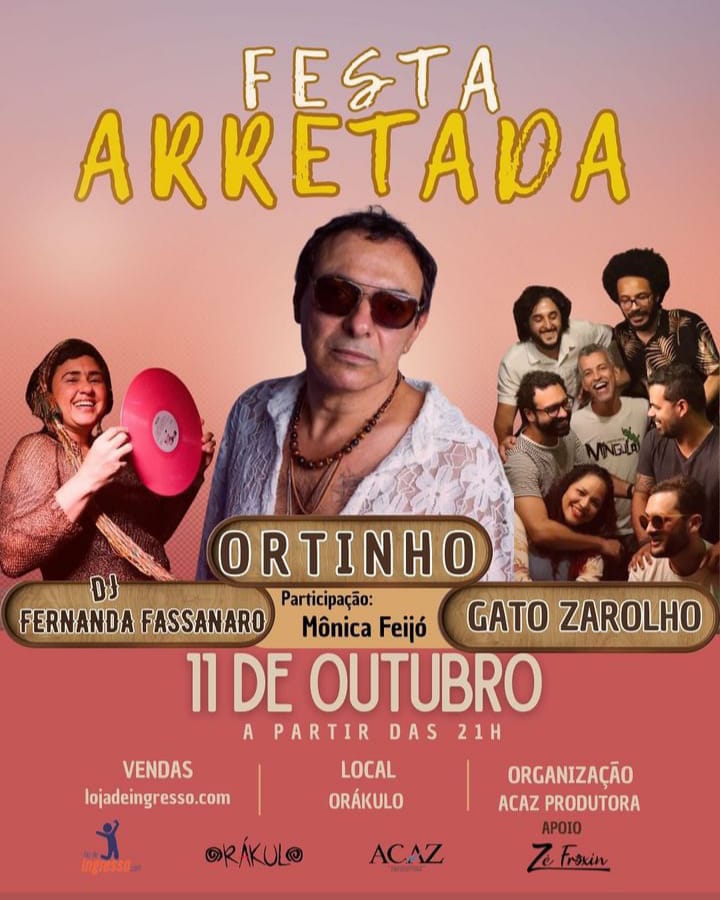 Festa arretada agita o jaraguá no dia 11 de outubro