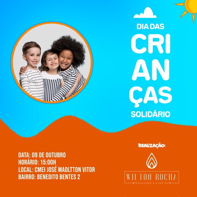 Dia das crianças solidário