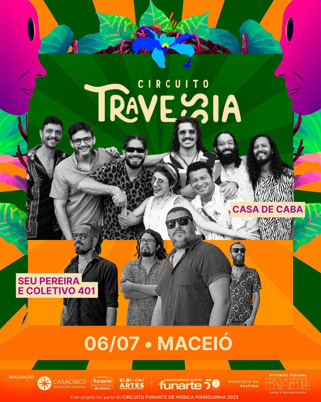 Turnê de novo disco da Terno Rei e shows gratuitos do Circuito Travessia são destaque no Rex neste final de semana