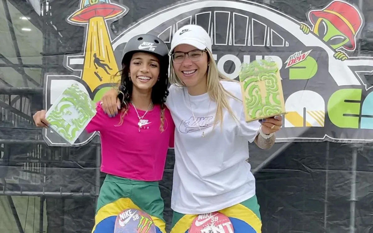 Rayssa Leal conquista o 1º ouro para o Brasil no Pan; Pâmela é prata