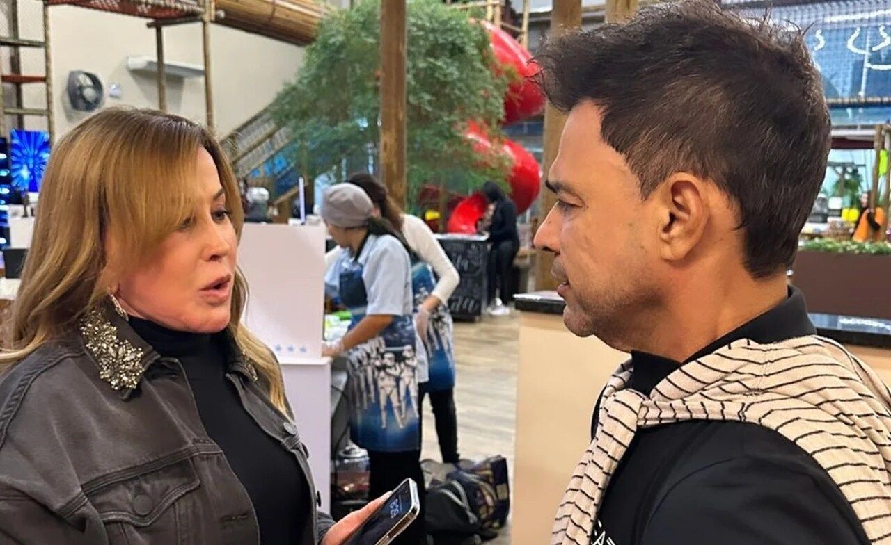 Veja o reencontro de Zezé e Zilu na festa do neto, filho de Wanessa