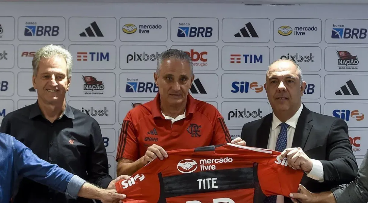 Apresentado no Flamengo, Tite fala sobre promessa de 2023 sabático: “Ajuste de datas”