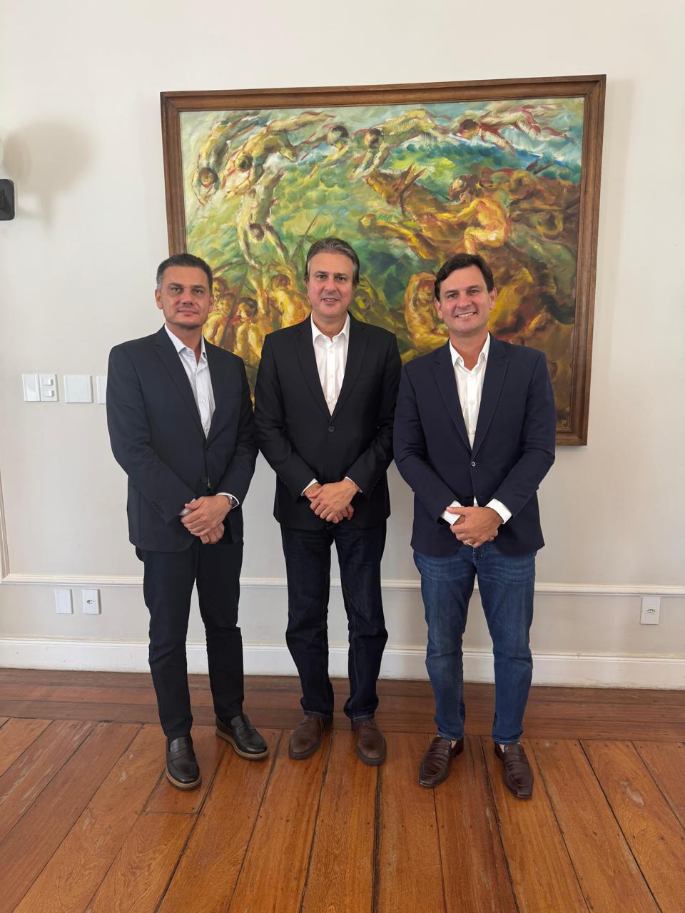 Prefeito Marcelo Beltrão almoça com o ministro da Educação, Camilo Santana, e o convida a conhecer Coruripe: “A melhor educação do Brasil” Coruripe