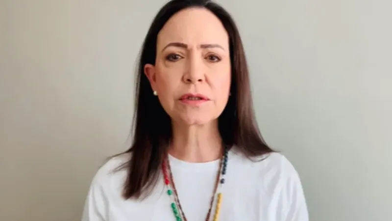 María Corina Machado diz que reunião com Trump correu bem e foi ‘ótima’