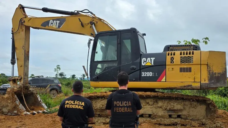 Polícia Federal prende seis em ação contra garimpo ilegal no Pará