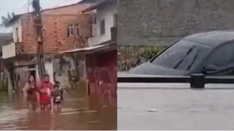 Belém decreta emergência após mais de 26 horas de chuva intensa