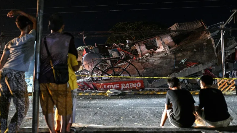 Terremoto de magnitude 7,8 atinge sul das Filipinas