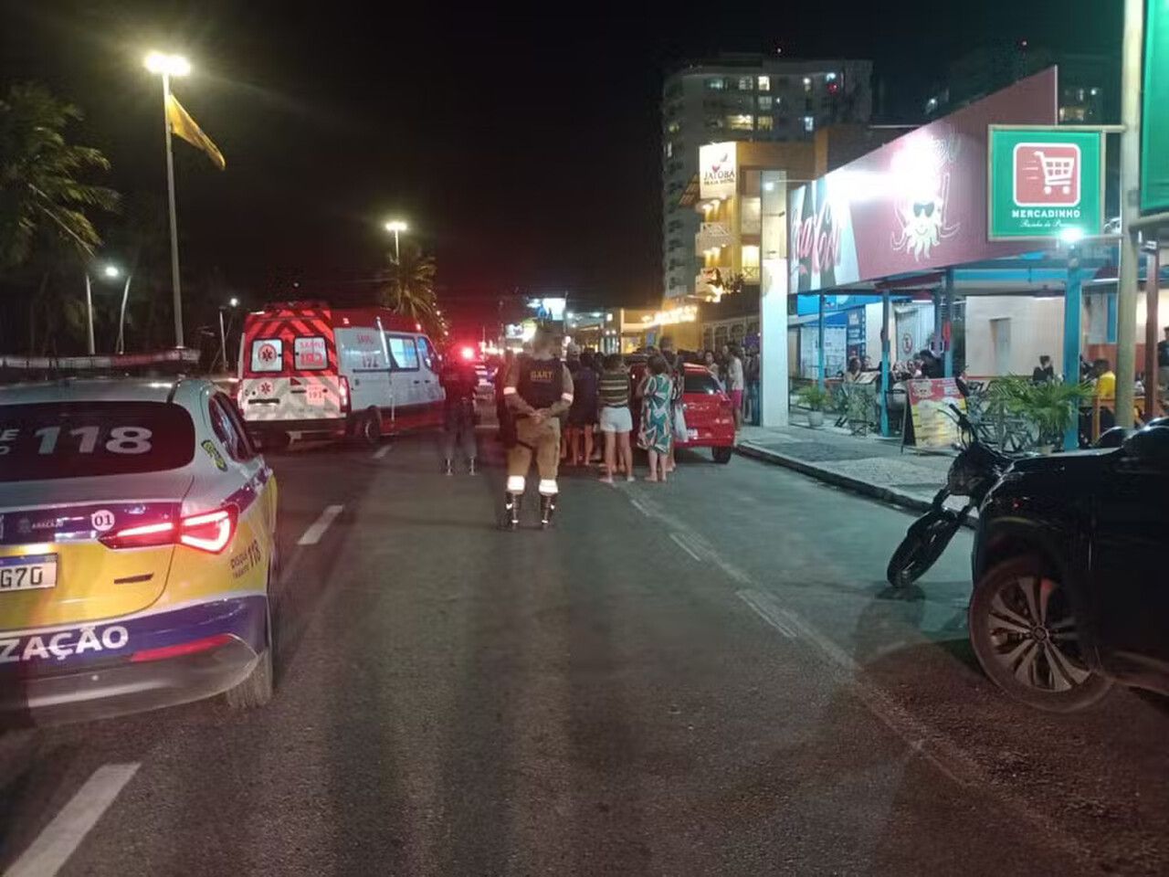 Criança de 7 anos morre após ser atropelada por moto na Orla da Atalaia em Aracaju
