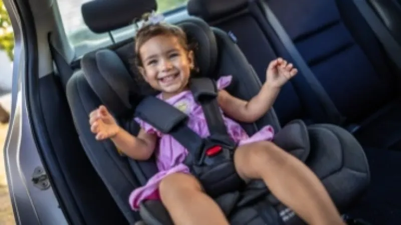 DMTT destaca a importância da cadeirinha infantil nas viagens de fim de ano