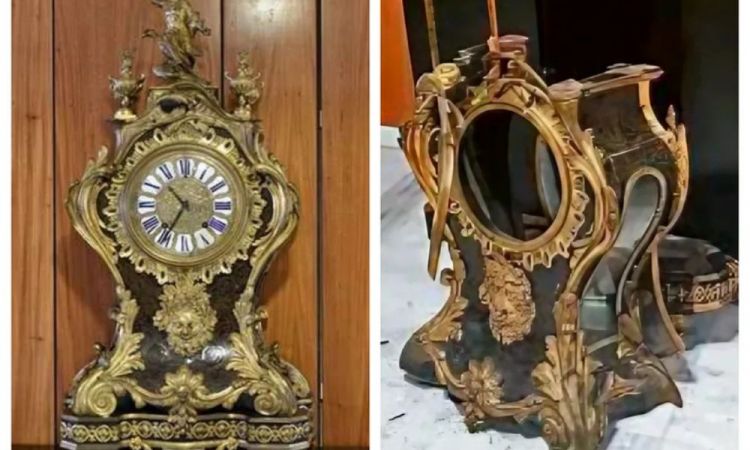 Relógio histórico danificado no 8 de Janeiro é restaurado e está prestes a retornar ao Brasil