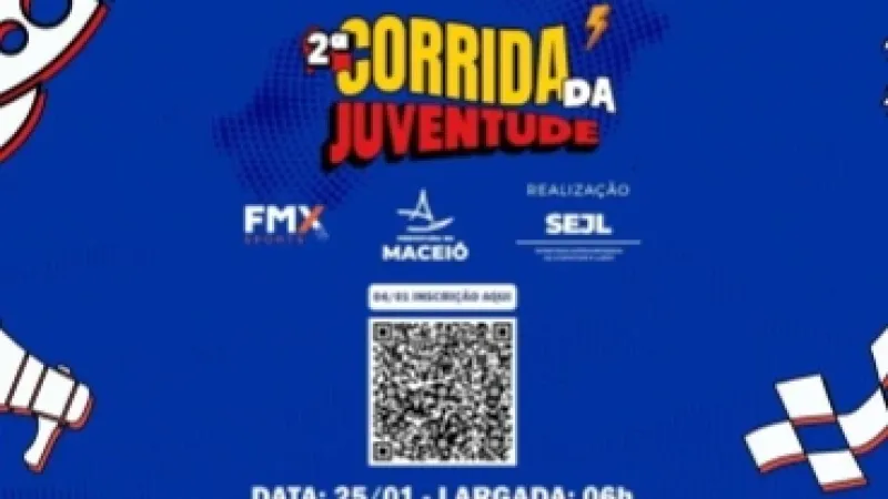 Prefeitura de Maceió realiza 2ª Corrida da Juventude no dia 25 de janeiro