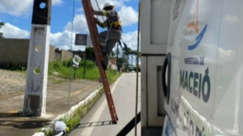 Furtos de cabos somam mais de 20 mil metros e deixam prejuízo à iluminação pública de Maceió