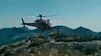 Homem recebe aviso de transplante enquanto fazia trilha e é resgatado pelos bombeiros