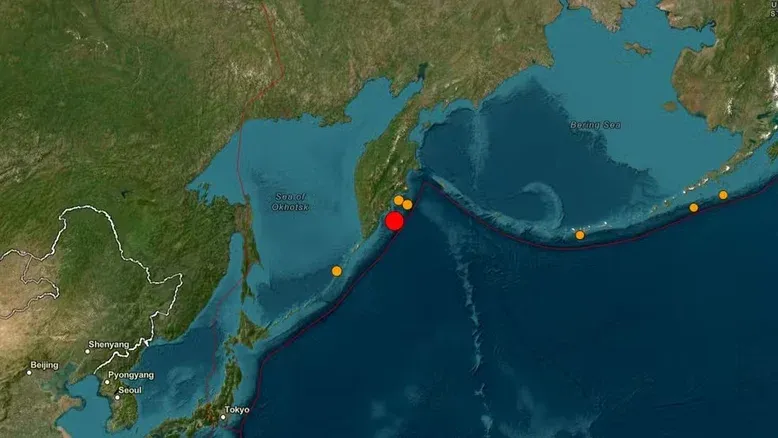 Terremoto de magnitude 8,7 atinge a Rússia; há alerta de tsunami