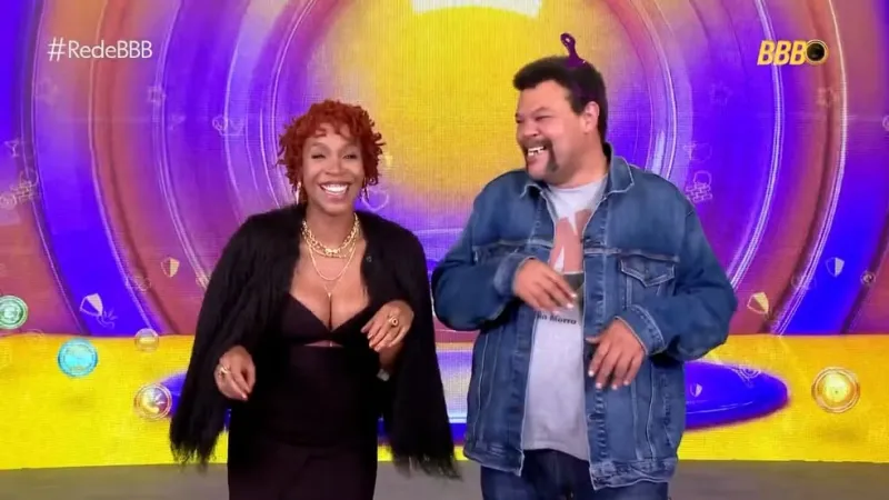 Eliminado do BBB 26, Babu Santana encontra Karol Conká: 'Aceitar que pesou a mão'