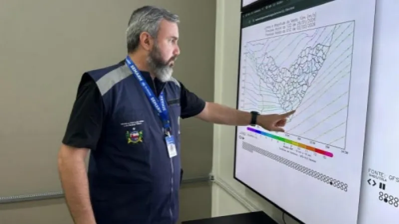 Fim de semana será de tempo firme e ensolarado na maior parte do estado