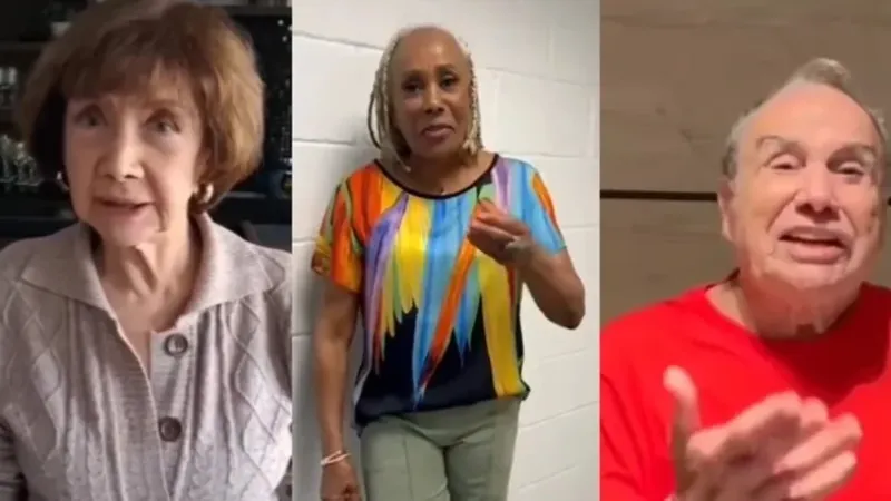 Artistas pedem espaço na televisão em campanha: ‘Lugar de veterano é no set’