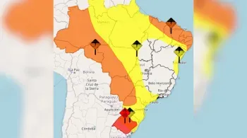 País está sob alerta de perigo para chuvas nesta terça (11), diz Inmet
