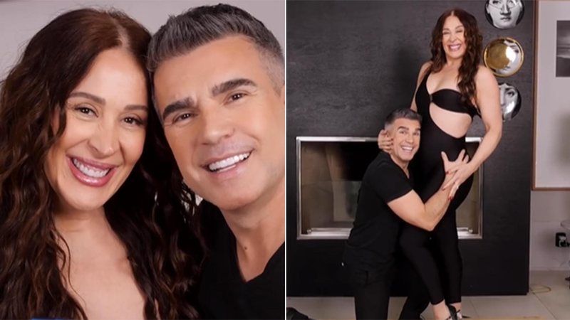 Aos 55 anos, Claudia Raia anuncia que está grávida