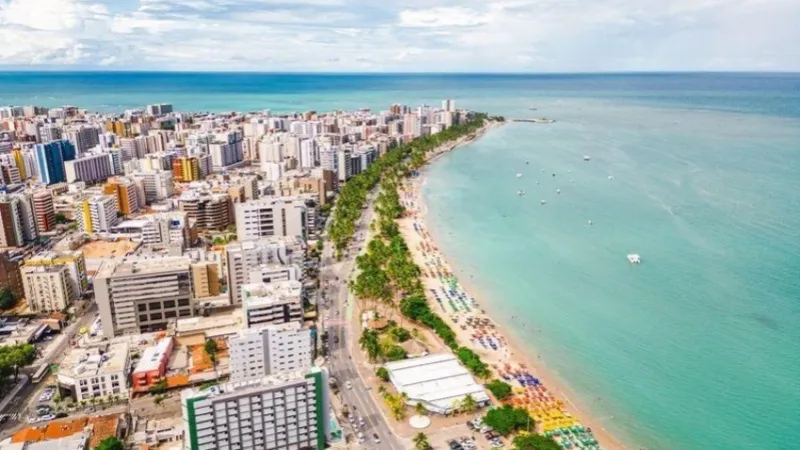 Maceió se consolida como um dos destinos mais procurados do Nordeste, segundo a CVC