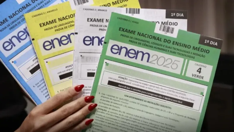 Enem 2025: gabarito oficial do 1° dia é divulgado; veja como consultar