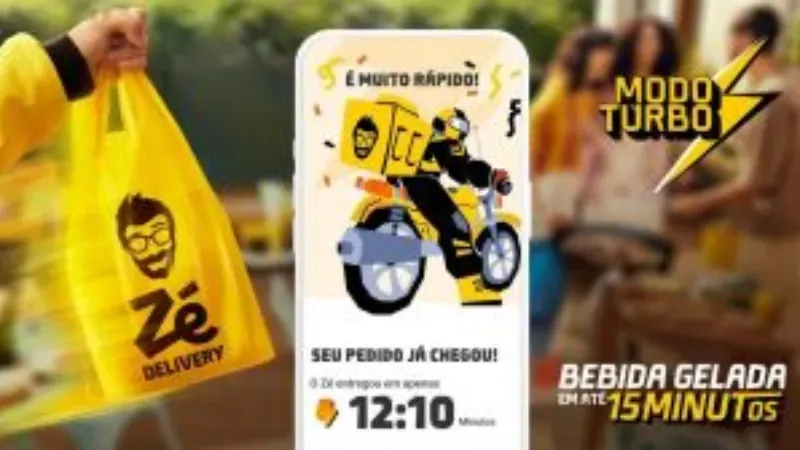 Zé Delivery, da Ambev, apresenta Modo Turbo com entregas em até 15 minutos