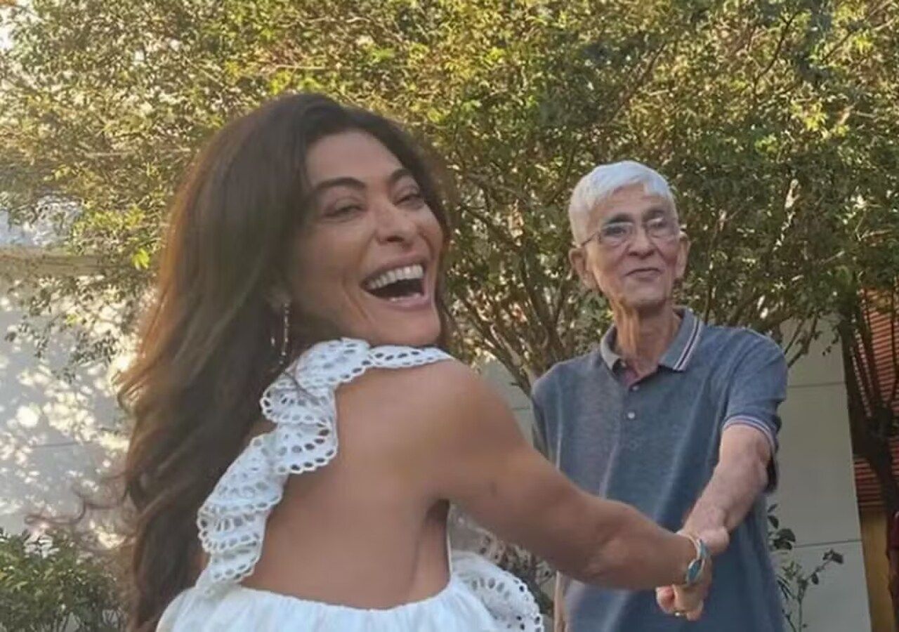 Morre pai de Juliana Paes; atriz estava de férias na França e já está de volta ao Brasil