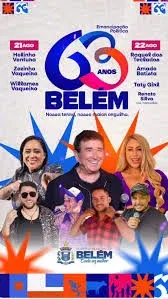 Belém/AL anuncia um final de semana de muita animação pela passagem de seus 63 anos