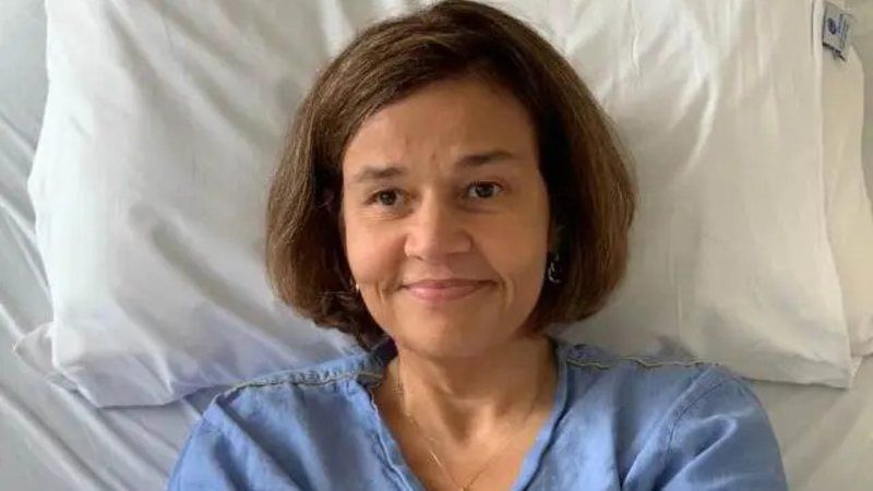 Claudia Rodrigues é hospitalizada novamente em São Paulo
