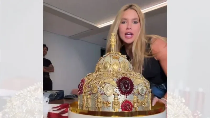 Como é o panetone de R$ 6 mil comprado por Virgínia para irmão de Vini Jr