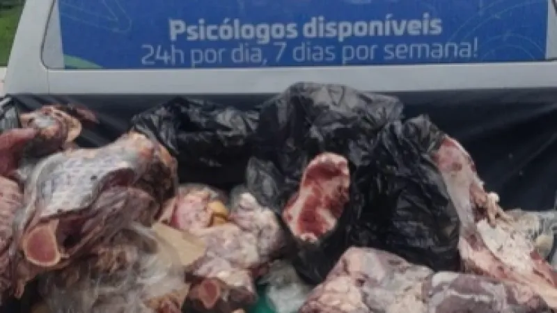 Vigilância Sanitária apreende mais de 300 kg de carnes impróprias para consumo em supermercado do Benedito Bentes