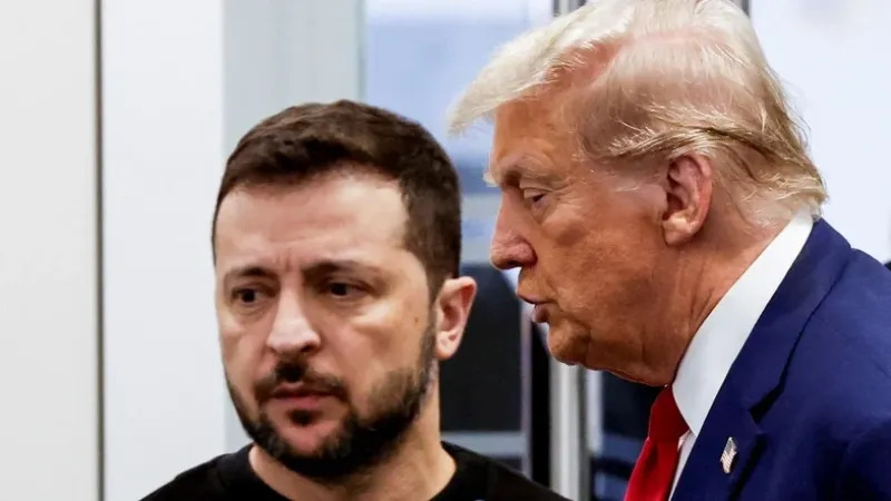 Trump diz que Zelensky impede fim da guerra e Rússia concorda