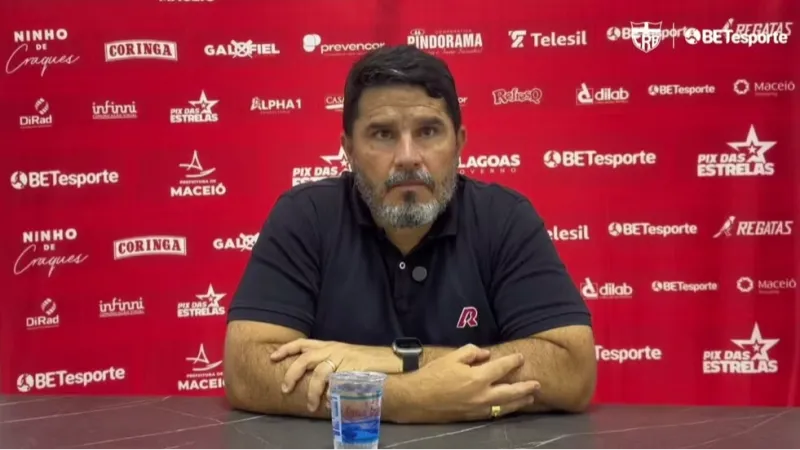 Barroca analisa empate do CRB: "A gente concedeu mais chances do que deveria"