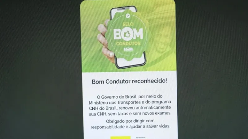 Renovação automática da CNH já gerou economia de R$ 16,2 milhões para motoristas de Alagoas