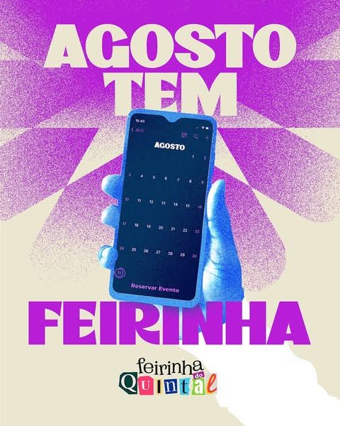 Feirinha do Quintal movimenta o Jaraguá com Cultura, Economia Criativa e Empreendedorismo Feminino no próximo domingo (31)