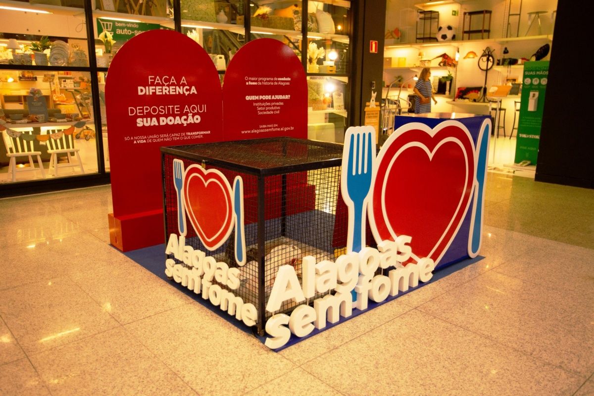 Programa Alagoas Sem Fome vai arrecadar alimento no Congresso dos Municípios 
