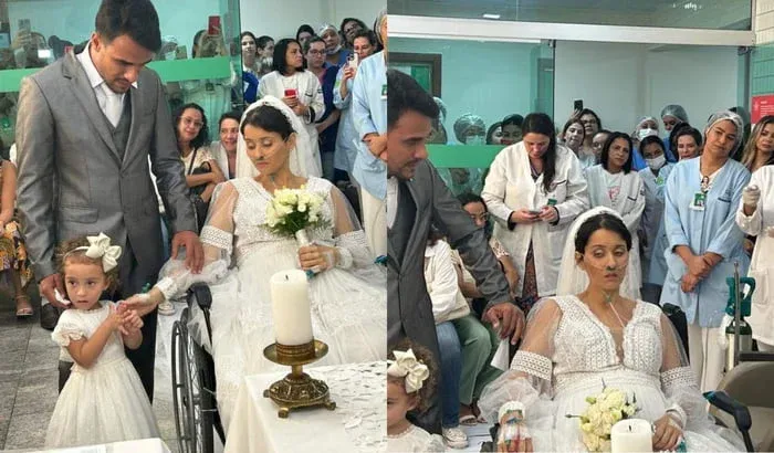 Mulher com câncer que realizou sonho de se casar morre aos 31 anos