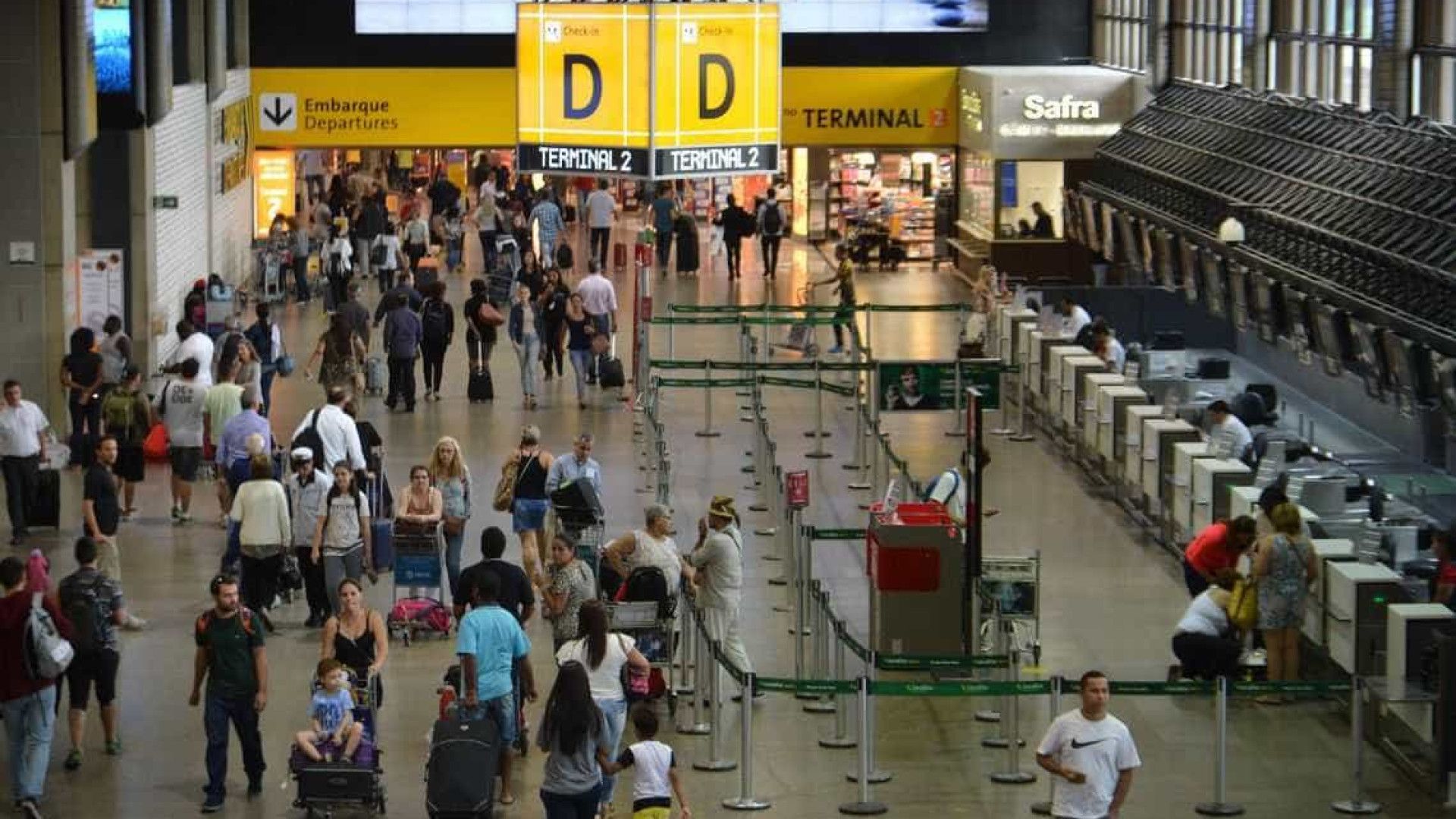 Aeroporto de Guarulhos bate recorde de passageiros em 2024, com 43,6 milhões de pessoas